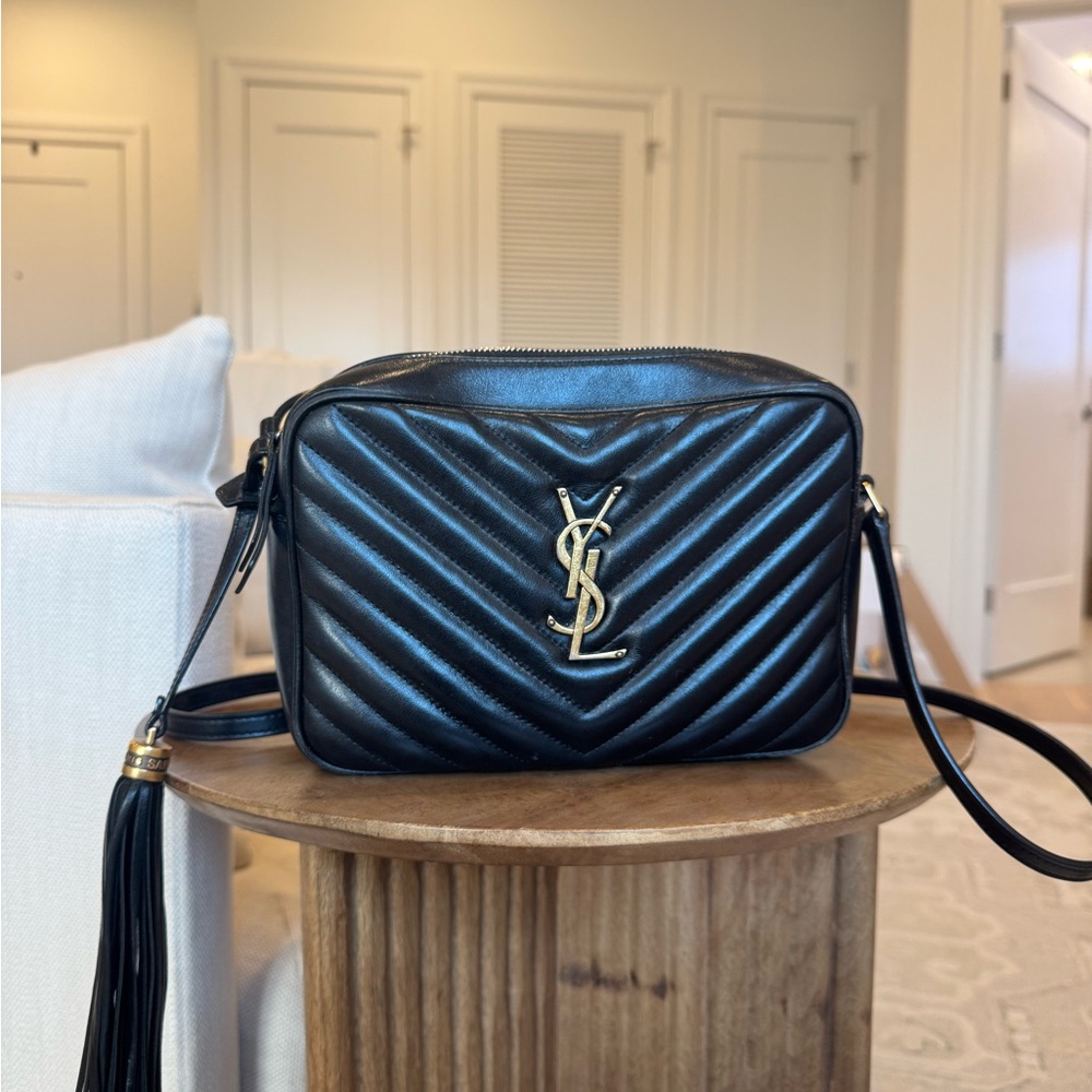 Yves Saint Laurent Lou Leather Camera Bag